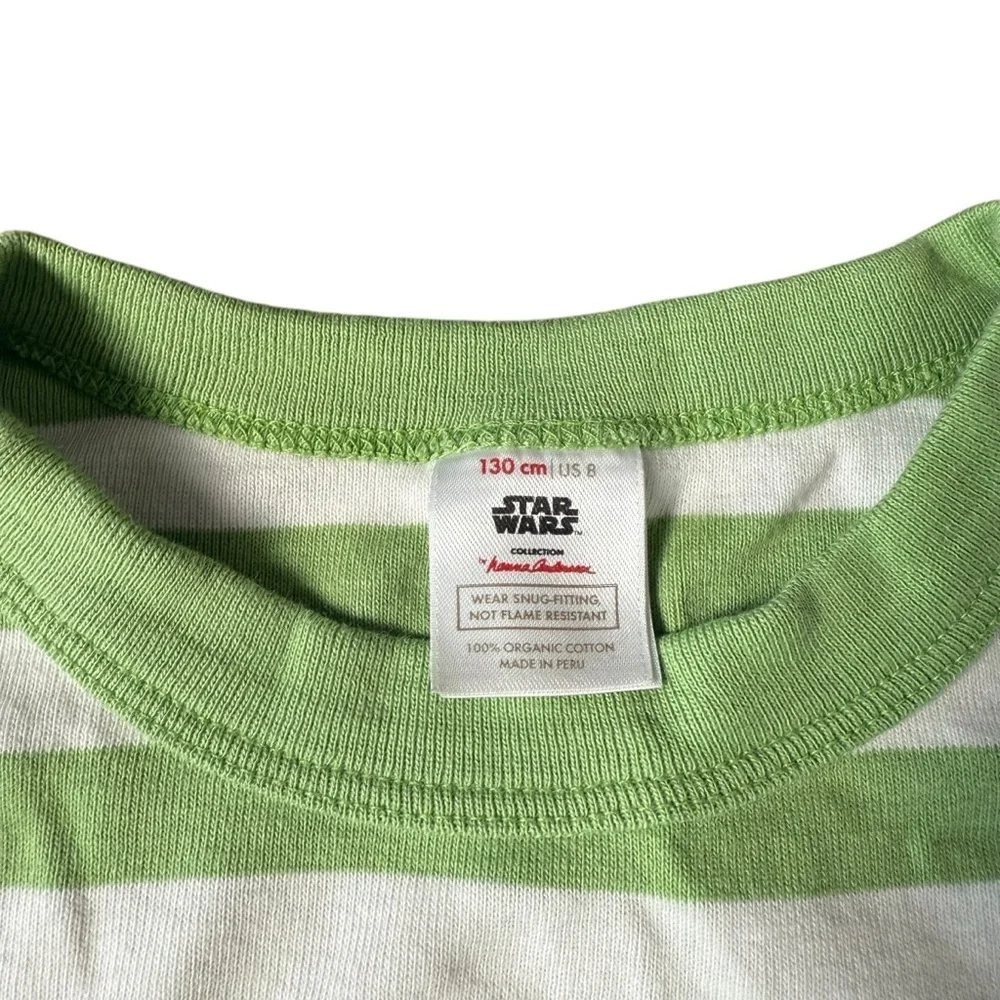 Star Wars Collection by Hanna Andersson Yoda Pajama Set Size 8